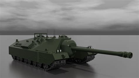 T28 Super-Heavy Tank 3D model | CGTrader