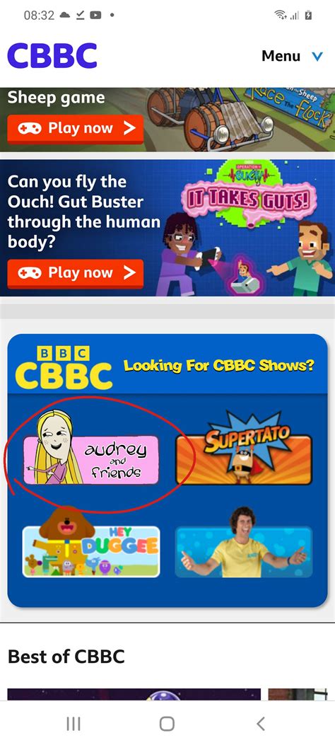 Audrey and friends on CBBC *REAL* by Baileyboy2009 on DeviantArt