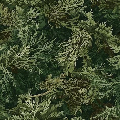 Premium AI Image | Realistic forest camouflage Pattern