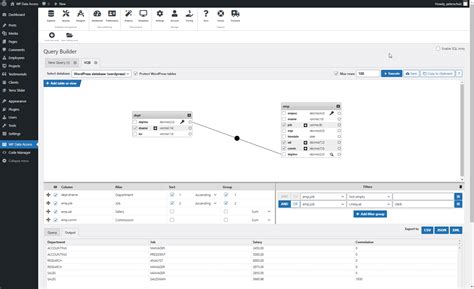 Image result for Visual Basic Query Builder