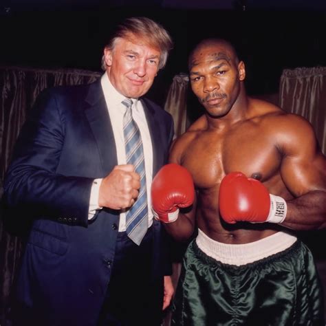 Donald Trump with Mike Tyson : r/midjourney