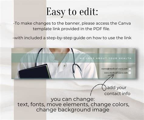 Medical Linkedin Banner: Healthcare Professional Canva Template ...