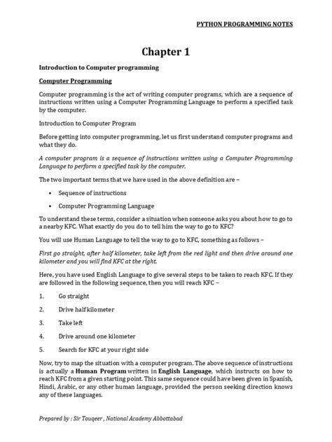 Image result for Python Program Notes.pdf