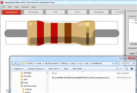 Image result for Fritzing Create Part