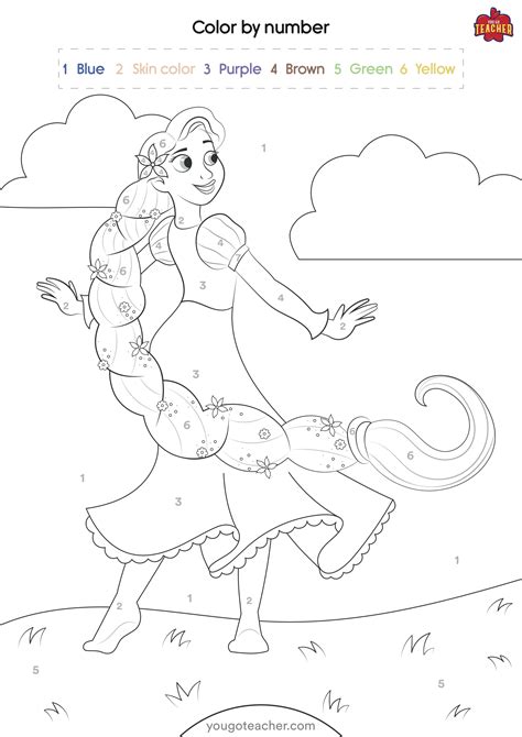 Color By Number Disney Coloring Pages at Julius Scudder blog