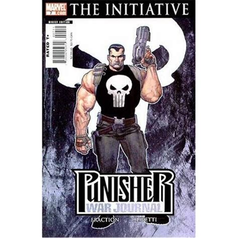Punisher War Journal #7 Captain America Costume Cover (Civil War The ...