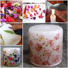 decoupage candele how to decoupage a candle with flowers decoupage candele how to decoupage a candle with flowers