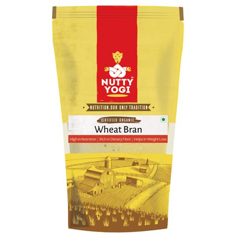 Buy Best And Organic Wheat Bran Atta On Online In India | Nutty Yogi