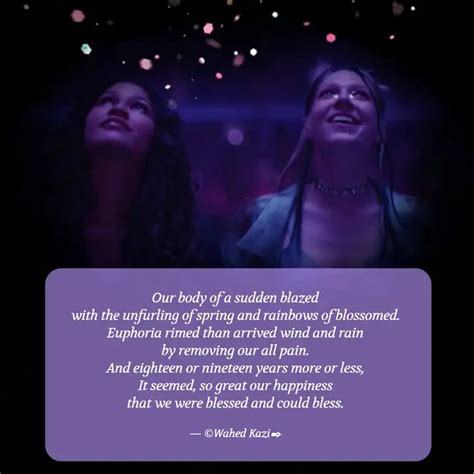 Our body of a sudden blaz... | Quotes & Writings by Wahed Kazi | YourQuote