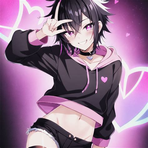 Anime Femboy : r/aiArt