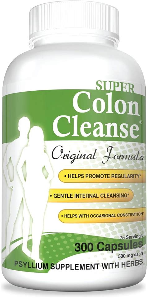 Health Plus Super Colon Cleanse, Original Formula, Digestive Detox, 300 ...