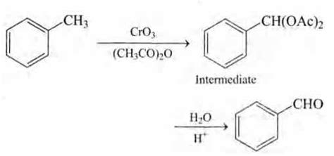The structure of the intermediate product formed by the oxidation of ...