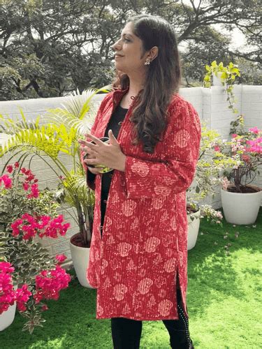 Pomegranate Punch Quilted Reversible Maternity Jacket | The Mom Store