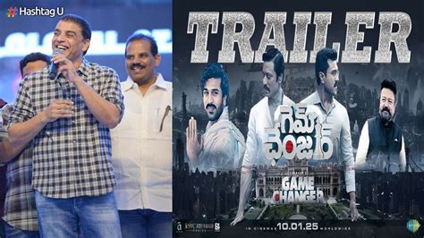 "Game Changer" Trailer Release Update: Dil Raju Drops Major News ...