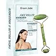 Green Jade Himalayan Natural Jade Roller Massage Tool for Anti-aging ...