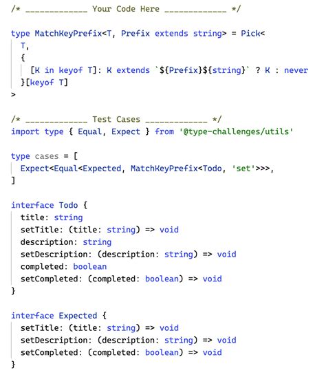Program for Showing the Type Inference in TypeScript 的图像结果
