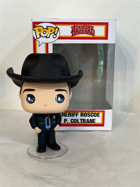 Dukes of Hazzard Sheriff Roscoe P. Coltrane Custom Pop Figure - Etsy