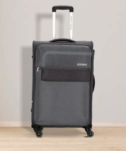 AMERICAN TOURISTER AMT GENEVA SP 2PC(56+69) D.GRY Expandable Cabin ...