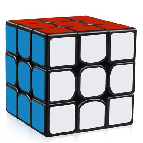 D-FantiX YJ Guanlong Speed Cube 3X3 Smooth Magic Cube Puzzles 56 Mm ...