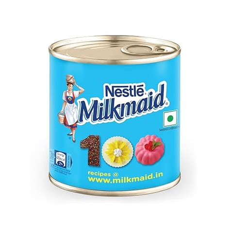 Milkmaid Nestle Tin, 380G/400G (Weight May Vary), Liquid : Amazon.in ...