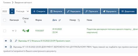 Декларація ФОП 3 група за 9 місяців (ІІІ квартал) 2022 року