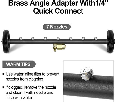 Buy POHIR Pressure Washer Water Broom Pro Max 24 Inch Undercarriage ...