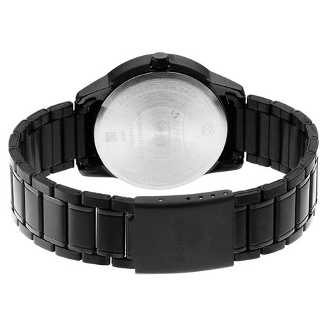 Buy Online Sonata Unveil Quartz Analog Black Dial Stainless Steel Strap ...