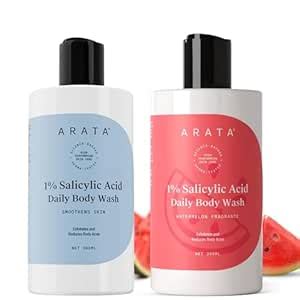 Buy Arata 1% Salicylic Acid Body Wash | Removes Bacne, Bumps ...
