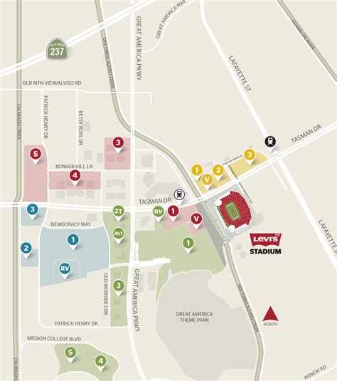 Rutgers Football Parking Lot Map