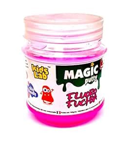 Buy KidsLab Magic Putty Fluoro Fuchsia Skin Friendly New 100gms Online ...