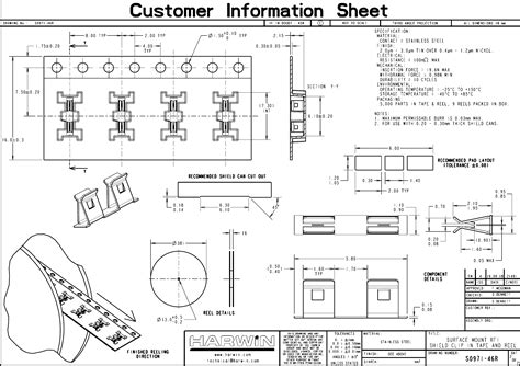 S0971-46R Drawing Datasheet by Harwin Inc. | Digi-Key Electronics