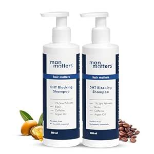 Buy Man Matters Double DHT Blocking Anti Hair Fall Shampoo With Saw ...