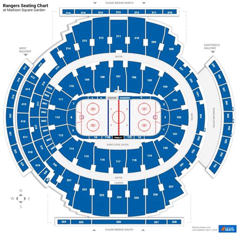 Madison Square Garden Virtual Seating Chart Hockey | Fasci Garden