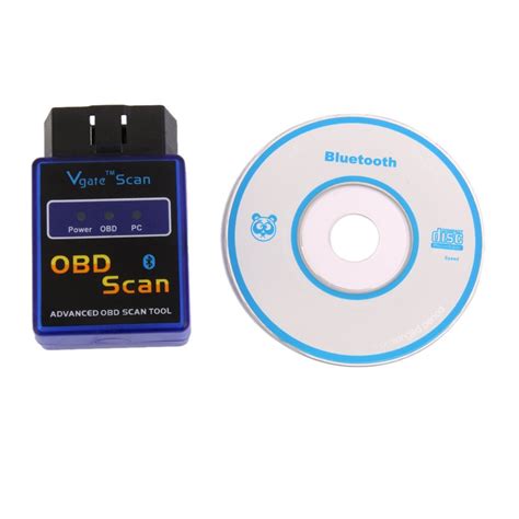 Generic Mini ELM 327 B Bluetooth OBD Diagnostics Scan Scanner Adapter ...