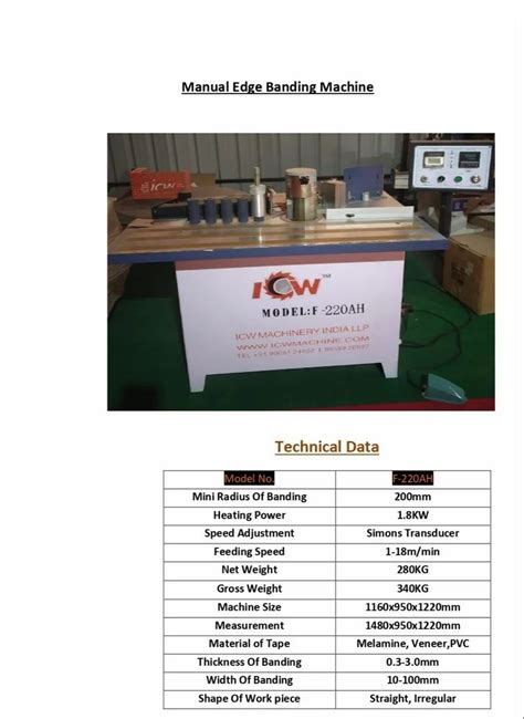 Edge Banding Machine - SMF-515B Manual Edge Banding Machine Wholesaler ...