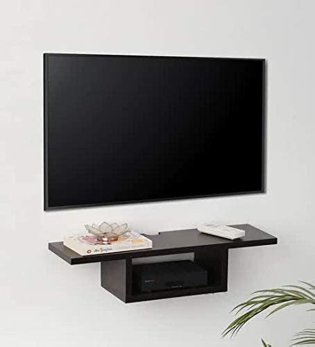 Redwud Aeros Wooden TV Entertainment Unit/Wall Set Top Box Shelf Stand ...