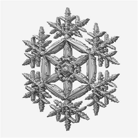 Three D Snowflake Tutorial 的图像结果