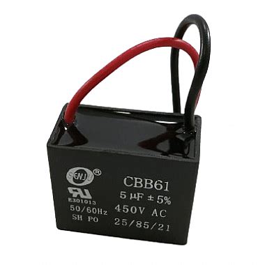 CBB61 2UF 450V Fan Starting Capacitor