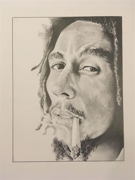 Easy Bob Marley Drawing