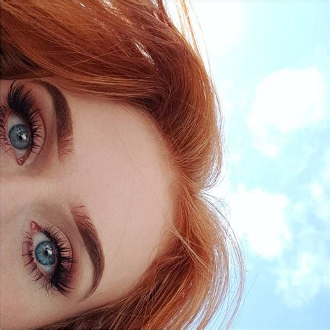 Redhead Eyebrows