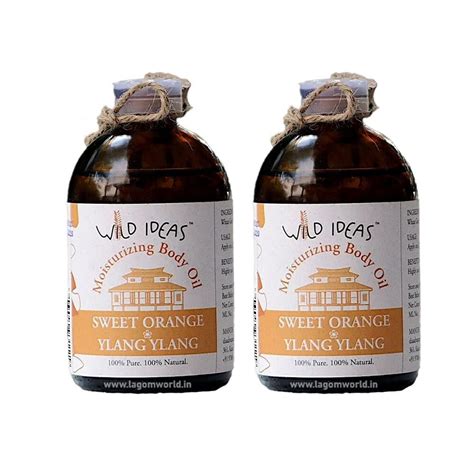Buy Wild Ideas Moisturising Body Oil - Sweet Orange & Ylang Ylang - Set ...