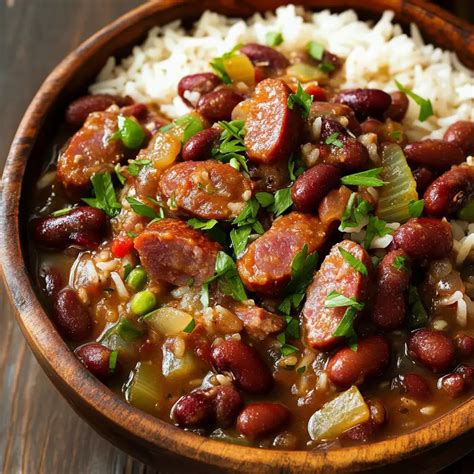Classic Cajun Red Beans and Rice Recipe - New Orleans Style - My ...