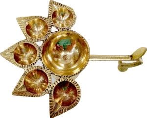 vinayakmoorti Diya Oil Lamp Brass Diya Figurine For Pooja Home Temple ...