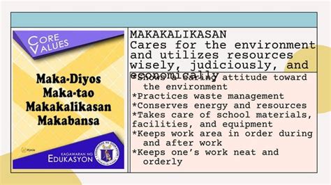 Image result for DepEd Core Values