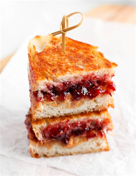 Fried Peanut Butter and Jelly Sandwich - Planted in the Kitchen