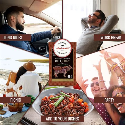 Aufschnitt Grass Fed Beef Jerky – Low Sodium, Certified Kosher – Halal ...