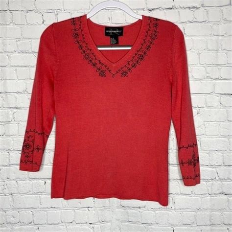 Requirements Green V-Neck Sweaters | Mercari