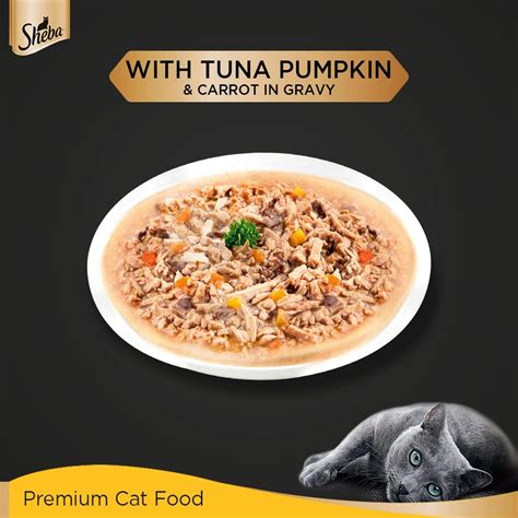 Sheba With Tuna Pumpkin & Carrot In Gravy - (Pouch) – ShakeHands