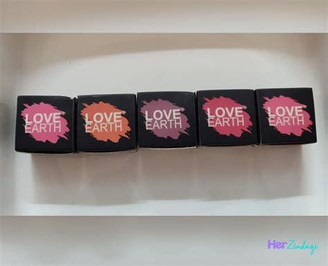 HZ Tried & Tested: Love Earth Lip And Cheek Tint Detailed Review ...