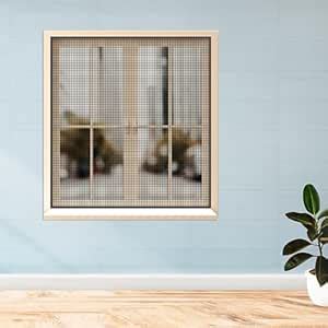Classic Mosquito Net for Windows | Pre Stitched (Size-120X120 cms/3.93 ...